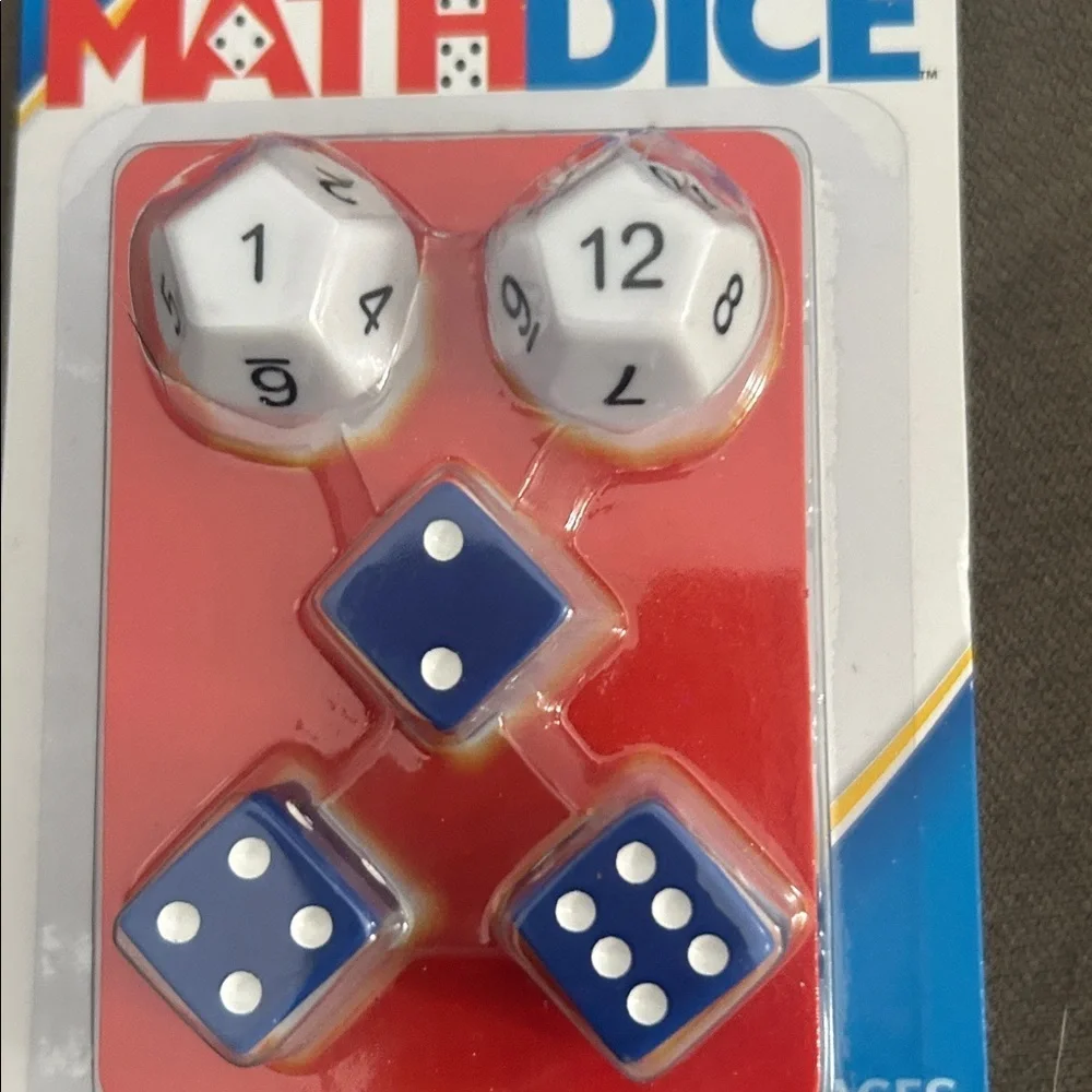Think! Math Dice Game the fast fun game of mental math by thinkfun ages 8- adult